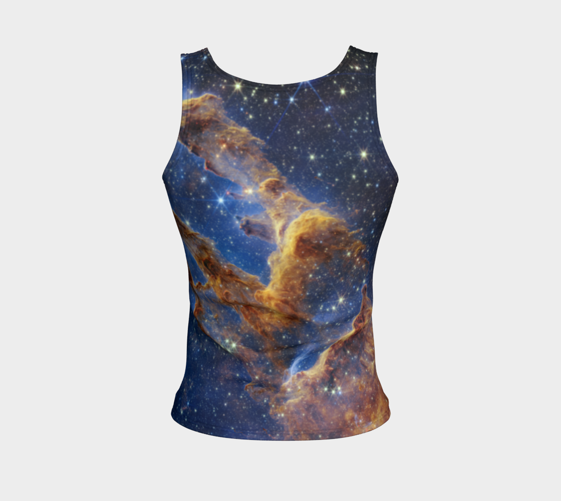 Pillars of Creation Fitted Tank (Long Length)