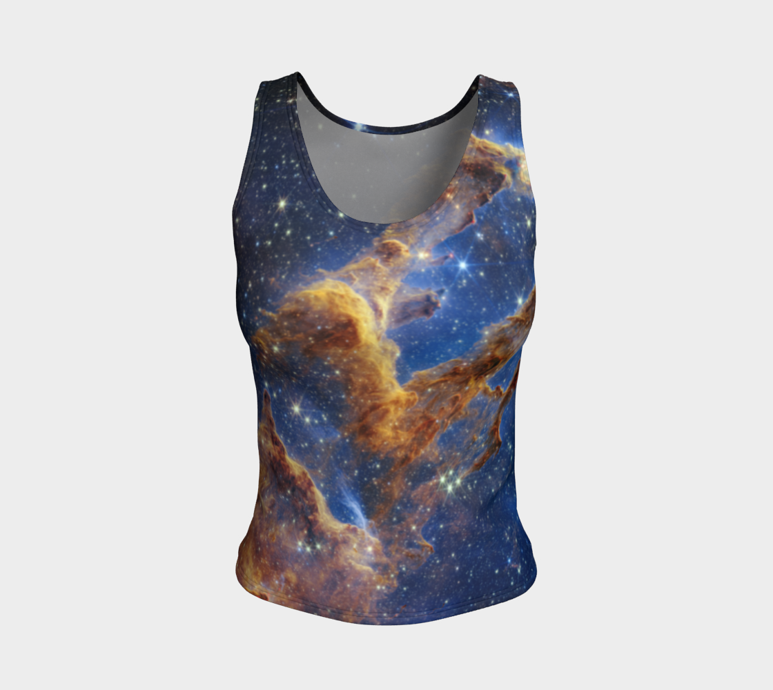 Pillars of Creation Fitted Tank (Long Length)