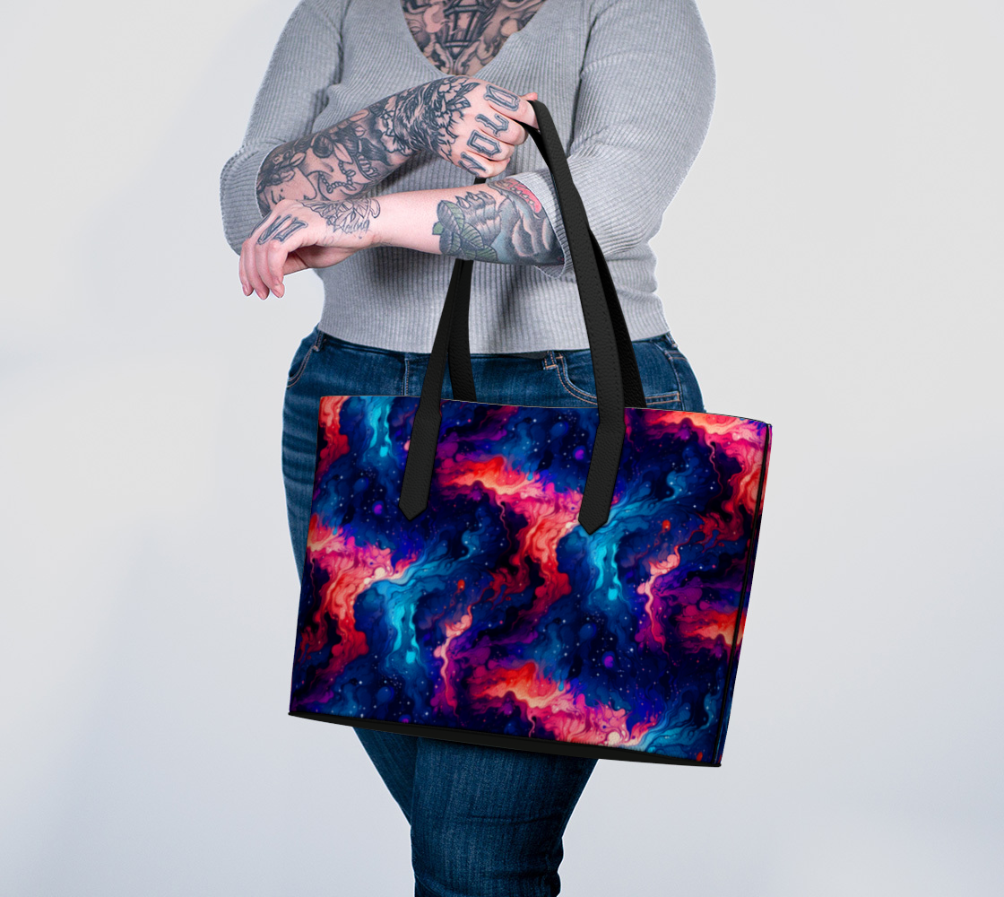 Nyx Nebula, Vegan Leather Bag